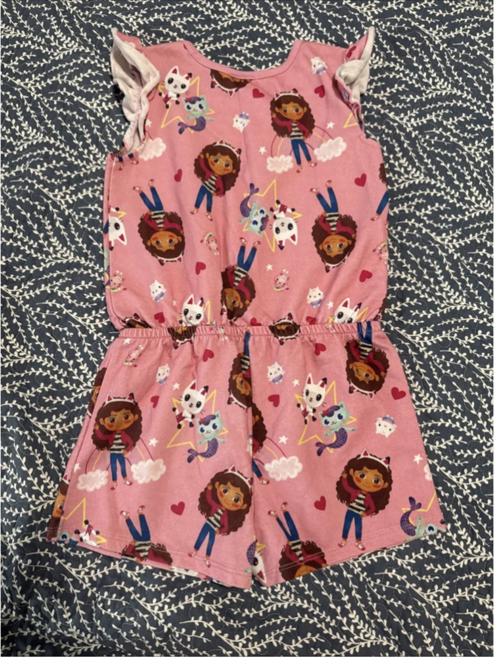 Gabby Dollhouse Girls Size 6 Romper Pink